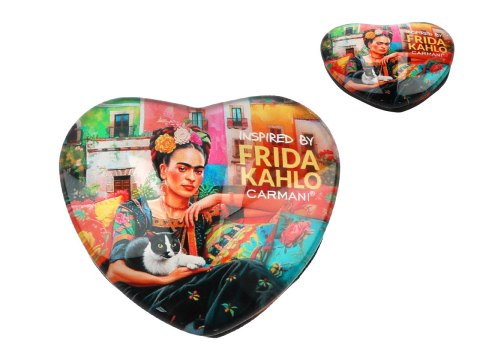 Magnes serce - inspirowany malarstwem F. Kahlo (CARMANI)