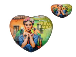 Magnes serce - inspirowany malarstwem F. Kahlo (CARMANI)