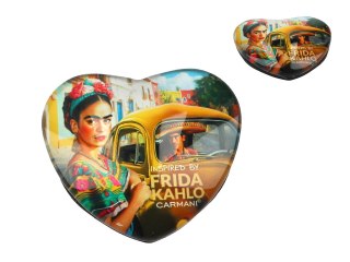 Magnes serce - inspirowany malarstwem F. Kahlo (CARMANI)