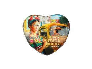 Magnes serce - inspirowany malarstwem F. Kahlo (CARMANI)