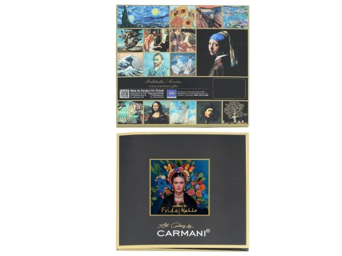 Podkładka ceramiczna, okrągła - Inspirowane malarstwem F. Kahlo (CARMANI)