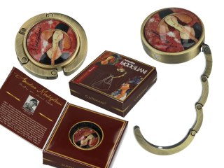 Wieszak na torebkę - A. Modigliani, Kobieta w kapeluszu