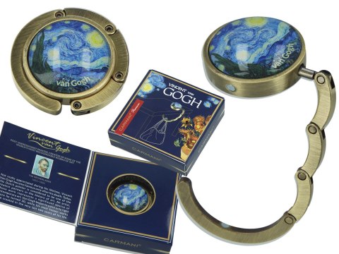 Wieszak na torebkę - Van Gogh, Gwiaździsta Noc