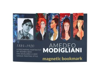 Zestaw 4 zakładek magnetycznych - A. Modigliani (CARMANI)