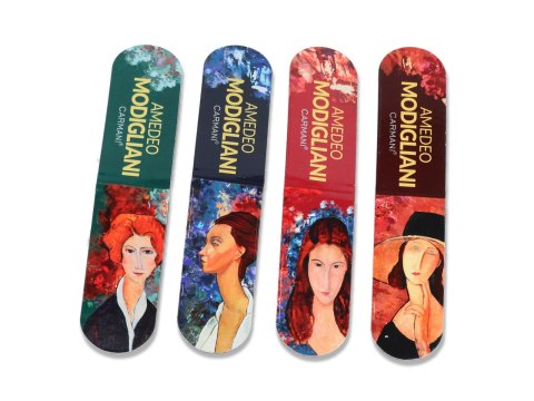 Zestaw 4 zakładek magnetycznych - A. Modigliani (CARMANI)