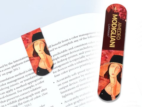 Zestaw 4 zakładek magnetycznych - A. Modigliani (CARMANI)
