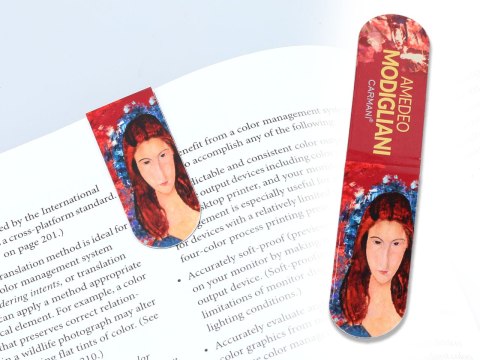 Zestaw 4 zakładek magnetycznych - A. Modigliani (CARMANI)