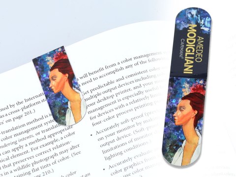 Zestaw 4 zakładek magnetycznych - A. Modigliani (CARMANI)