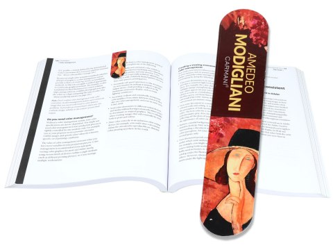 Zestaw 4 zakładek magnetycznych - A. Modigliani (CARMANI)