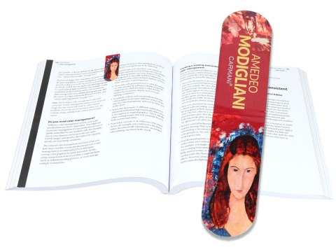 Zestaw 4 zakładek magnetycznych - A. Modigliani (CARMANI)