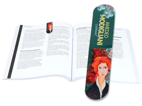 Zestaw 4 zakładek magnetycznych - A. Modigliani (CARMANI)