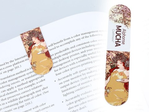 Zestaw 4 zakładek magnetycznych - A. Mucha, Cztery Pory Roku (CARMANI)