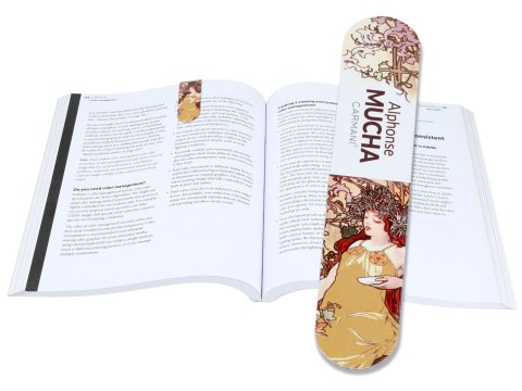 Zestaw 4 zakładek magnetycznych - A. Mucha, Cztery Pory Roku (CARMANI)