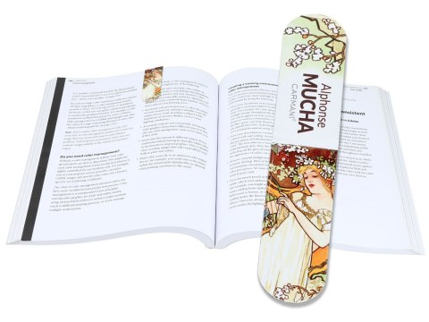 Zestaw 4 zakładek magnetycznych - A. Mucha, Cztery Pory Roku (CARMANI)