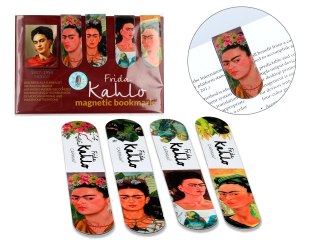 Zestaw 4 zakładek magnetycznych - F. Kahlo (CARMANI)