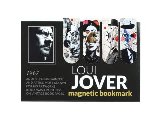 Zestaw 4 zakładek magnetycznych - L. Jover (CARMANI)