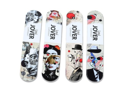 Zestaw 4 zakładek magnetycznych - L. Jover (CARMANI)