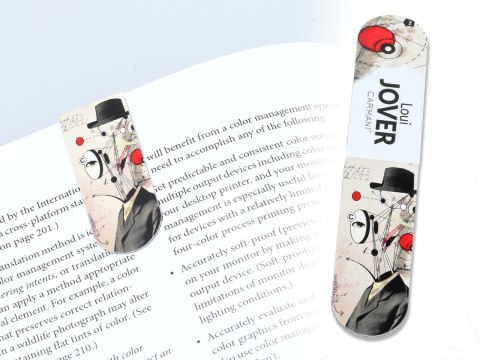 Zestaw 4 zakładek magnetycznych - L. Jover (CARMANI)