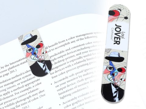 Zestaw 4 zakładek magnetycznych - L. Jover (CARMANI)