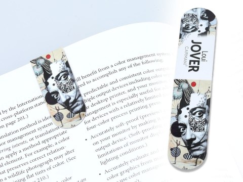 Zestaw 4 zakładek magnetycznych - L. Jover (CARMANI)