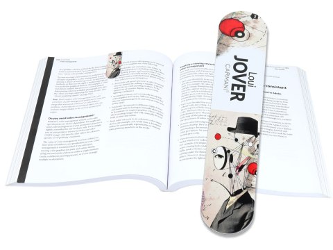 Zestaw 4 zakładek magnetycznych - L. Jover (CARMANI)