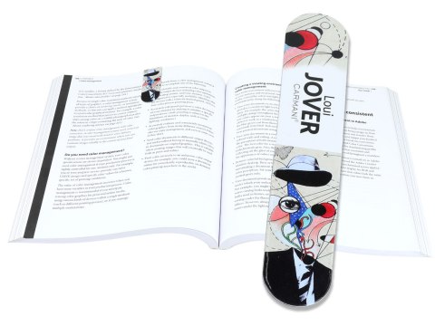 Zestaw 4 zakładek magnetycznych - L. Jover (CARMANI)