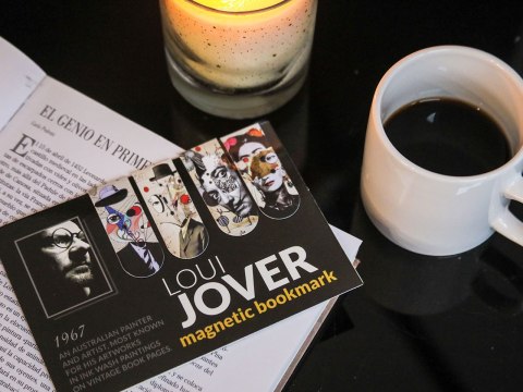 Zestaw 4 zakładek magnetycznych - L. Jover (CARMANI)