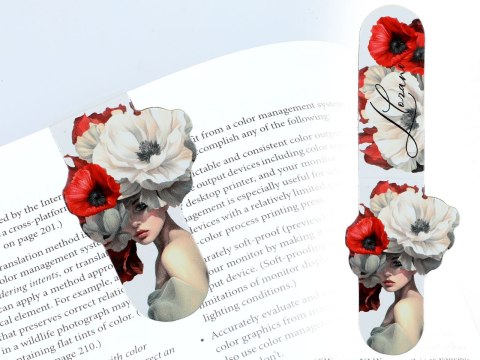 Zestaw 4 zakładek magnetycznych - L. Lozano (CARMANI)