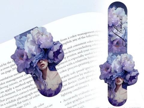 Zestaw 4 zakładek magnetycznych - L. Lozano (CARMANI)