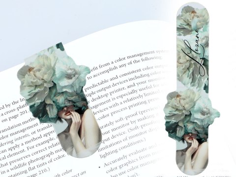 Zestaw 4 zakładek magnetycznych - L. Lozano (CARMANI)