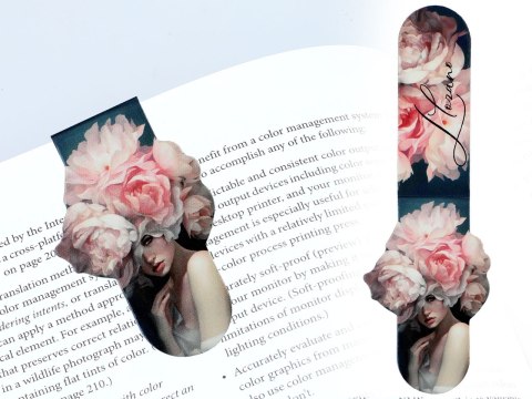 Zestaw 4 zakładek magnetycznych - L. Lozano (CARMANI)