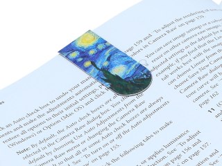 Zestaw 4 zakładek magnetycznych - V. van Gogh (CARMANI)