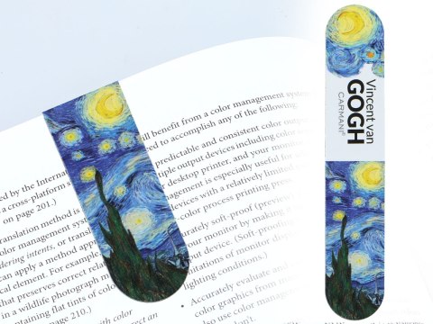 Zestaw 4 zakładek magnetycznych - V. van Gogh (CARMANI)