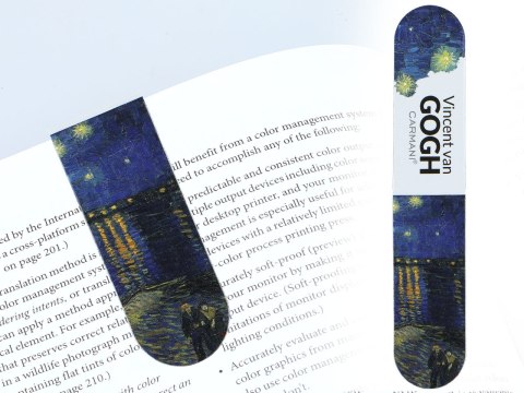 Zestaw 4 zakładek magnetycznych - V. van Gogh (CARMANI)