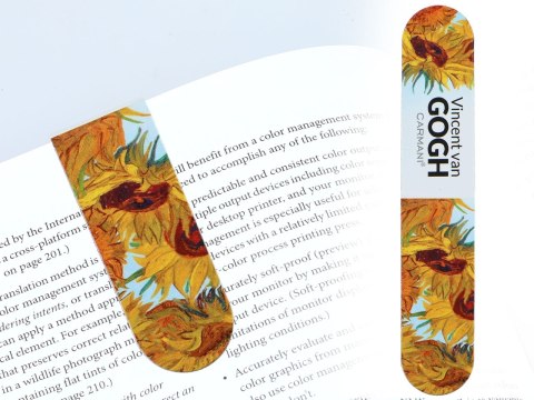 Zestaw 4 zakładek magnetycznych - V. van Gogh (CARMANI)