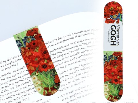 Zestaw 4 zakładek magnetycznych - V. van Gogh (CARMANI)