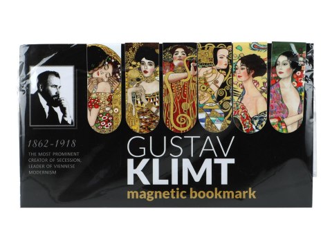 Zestaw 6 zakładek magnetycznych - G. Klimt (CARMANI)