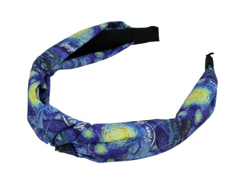Opaska do włosów - V. van Gogh, Gwiaździsta Noc (CARMANI)