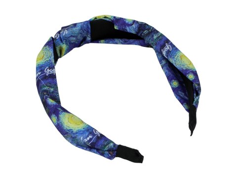 Opaska do włosów - V. van Gogh, Gwiaździsta Noc (CARMANI)