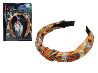 Opaska do włosów - V. van Gogh, Słoneczniki (CARMANI)