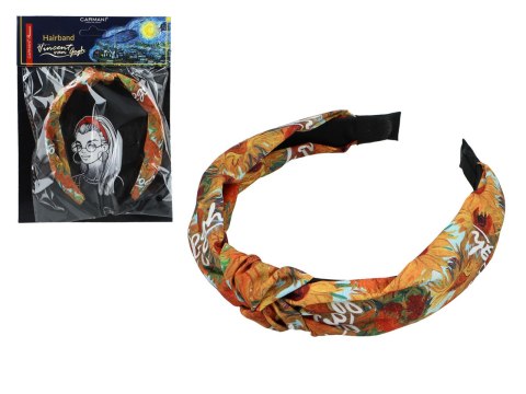 Opaska do włosów - V. van Gogh, Słoneczniki (CARMANI)