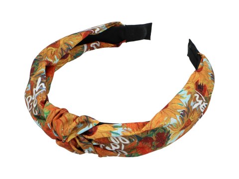 Opaska do włosów - V. van Gogh, Słoneczniki (CARMANI)