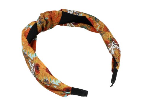 Opaska do włosów - V. van Gogh, Słoneczniki (CARMANI)