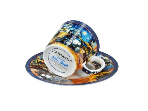 Filiżanka espresso - Van Gogh - Porcelana w okrągłym pudełku