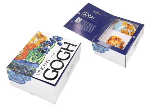 Filiżanka duża - Van Gogh, Słoneczniki - Porcelana w eleganckim pudełku