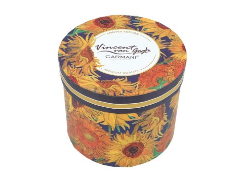 Kubek w pięknym pudełku - Van Gogh, Słoneczniki