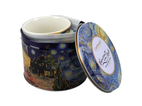 Kubek premium w puszce Van Gogh - Gwiaździsta Noc