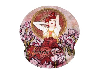 Podkładka pod myszkę z poduszką na nadgarstek - A. Mucha, Kamienie Szlachetne