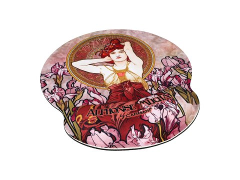 Podkładka pod myszkę z poduszką na nadgarstek - A. Mucha, Kamienie Szlachetne