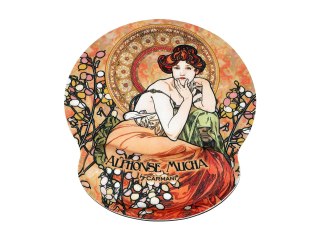 Podkładka pod myszkę z poduszką na nadgarstek - A. Mucha, Kamienie Szlachetne